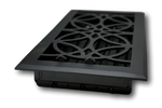 Cast Aluminum Empire Vent Cover - Black