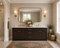 80 Inch Espresso Shaker Double Sink Bathroom Vanity with Drawers