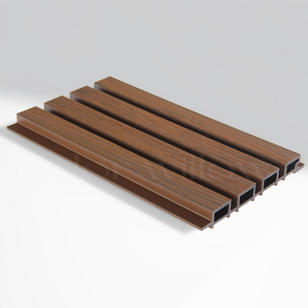 Exterior Wood-Look Composite Slat Panel Samples