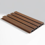 Exterior Wood-Look Composite Slat Panel Samples