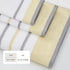 Decorative Cotton Stripe Bath Towel Set - Noelle Collection