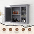 Wall Mounted Medicine Cabinet With Mirror And 3 Open Shelves