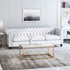 Chesterfield Style 3 Seater Sofa with Deep Button Tufting - Multiple Colors