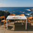 4 Piece Set Of Modern Designed Single Chairs With Long Table