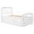 Platform Storage Bed Solid Wood Bed With 6 Drawers
