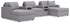 Modmax - Sectional - Granite