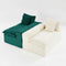 Multifunctional Sofa Pink Black, Fits 4 People