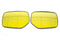 OLM Wide Angle Convex Mirrors with Defrosters / Turn Signals / Blind Spot Detection (Golden) - 2015-2021 WRX/STI