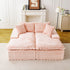 Double Chaise Lounge With Full Compressed Sponge