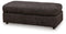 Lentiz - Oversized Accent Ottoman - Onyx