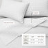 100% Cotton Honeycomb Waffle Garment Washed Quilt Set - Genevieve Collection