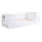 Daybed With Storage Arms, Trundle And Charging Station