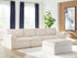 Fannin - 4-Piece Sectional With Ottoman - Ivory