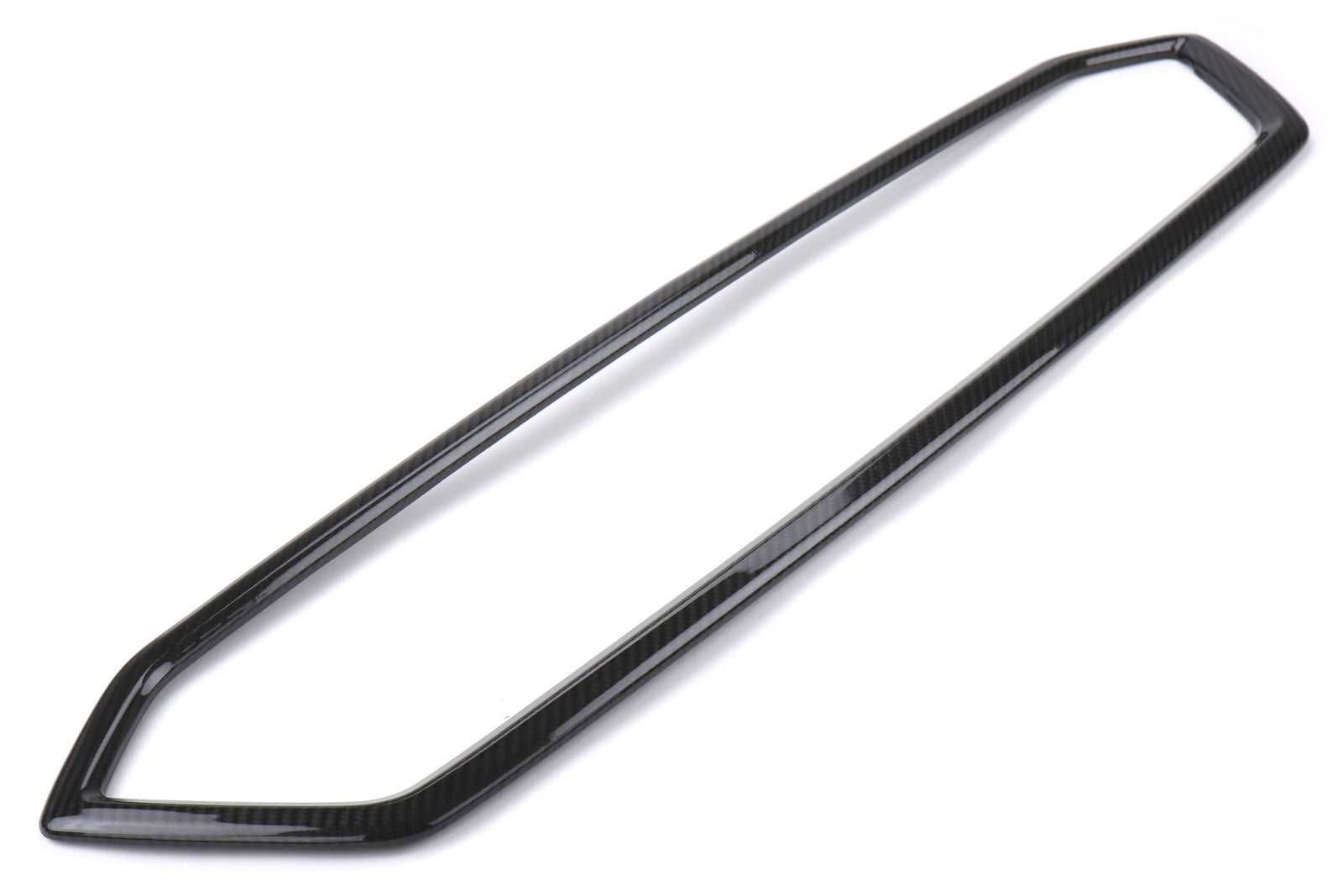 OLM LE Dry Carbon Fiber Grille Garnish (Outer) - 2018-2021 Subaru WRX / STI