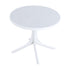 Modern Lounge Chair Set With Round Table