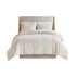 Full/Queen Back Print Long Fur Comforter Mini Set