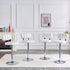 Adjustable Height Bar Stools With Footrest For Kitchen Island (Set of 2)
