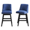 Upholstered Swivel Bar Stool
