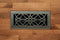 Cast Brass Empire Vent Cover - Brushed Nickel