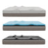 Ghostbed Massage Mattress Hybrid Profile