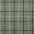 Plaid Rod Pocket and Back Tab Curtain Panel with Fleece Lining Green 50x84