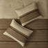7 PC Faux Suede Comforter Set Natural King