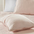 3 Piece Reversible Scalloped Edge Quilt Set - Blush King/Cal King