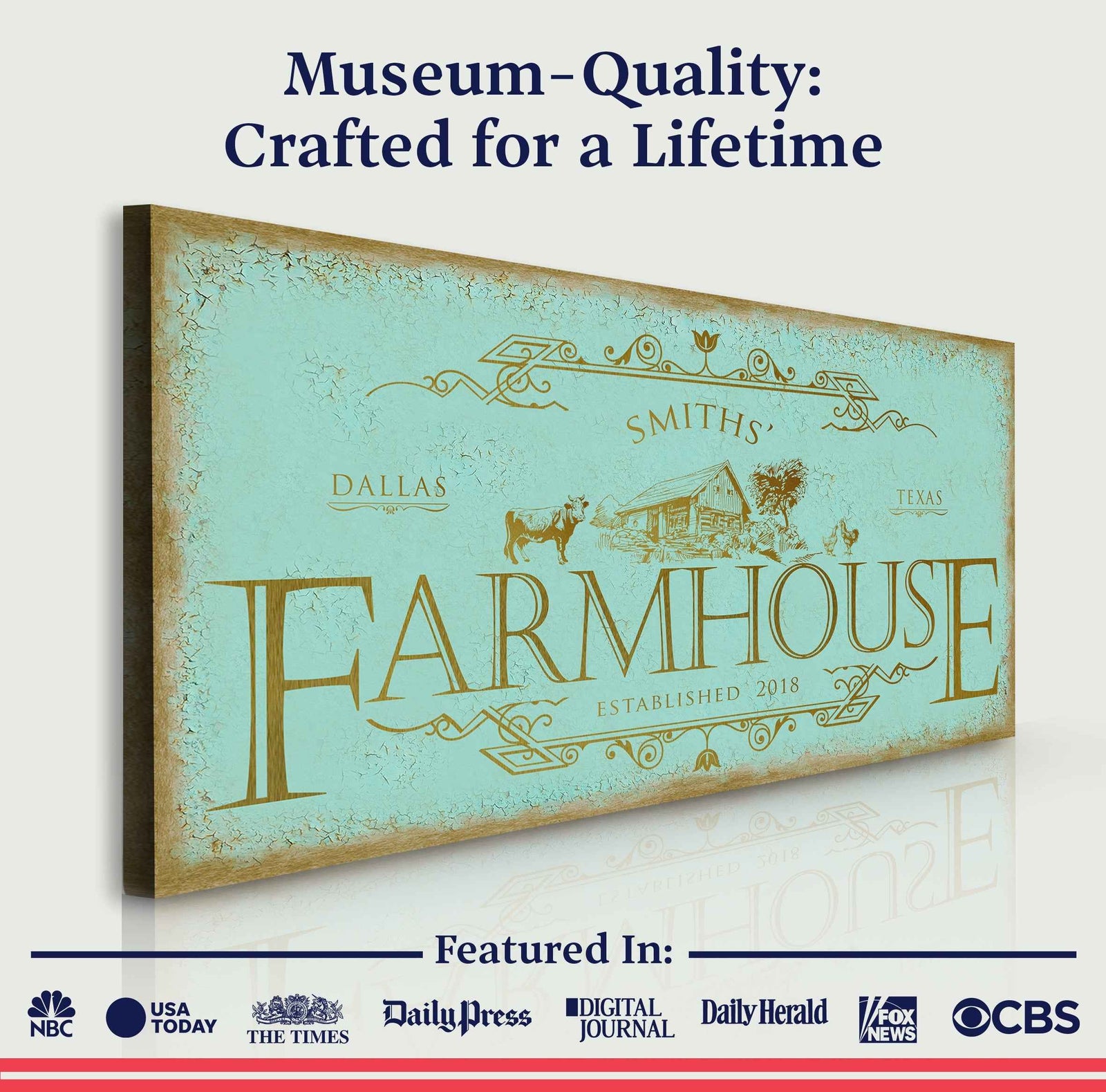 Rustic Farmhouse Sign IV