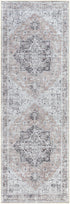 Fatih Flat Pile Washable Rug