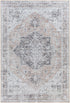 Fatih Flat Pile Washable Rug