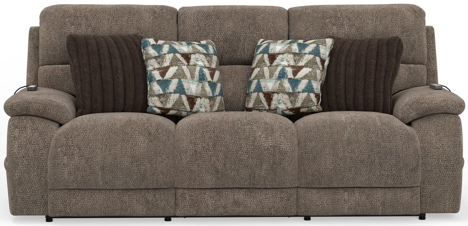 Joya - Power Headrest Power LayFlat Reclining Sofa With CR3 Heat/Massage/Lumbar/ZG