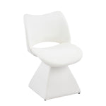 Modern Swivel Dining Chair With High Back