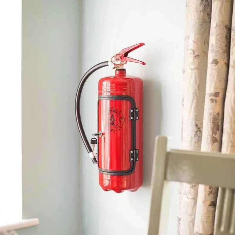Fire Extinguisher Wine Bottle Holder Decorative Whiskey Champagne Bottle Stand