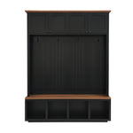 Entryway Hall Tree With Bench And Storage