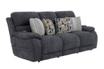 Joya - Power Headrest Power LayFlat Reclining Sofa With CR3 Heat/Massage/Lumbar/ZG