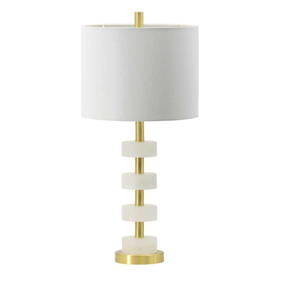13x13x26 Marble Table Lamp