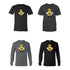 SunFlower Gnome Graphic Tee Gray or Black, Short or Long  Sleeve