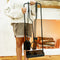 Black Iron Fireplace Tool Set with Shovel Brush Tongs