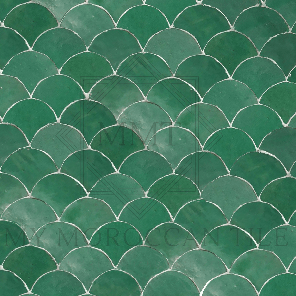 Fish Scale Mosaic Tile