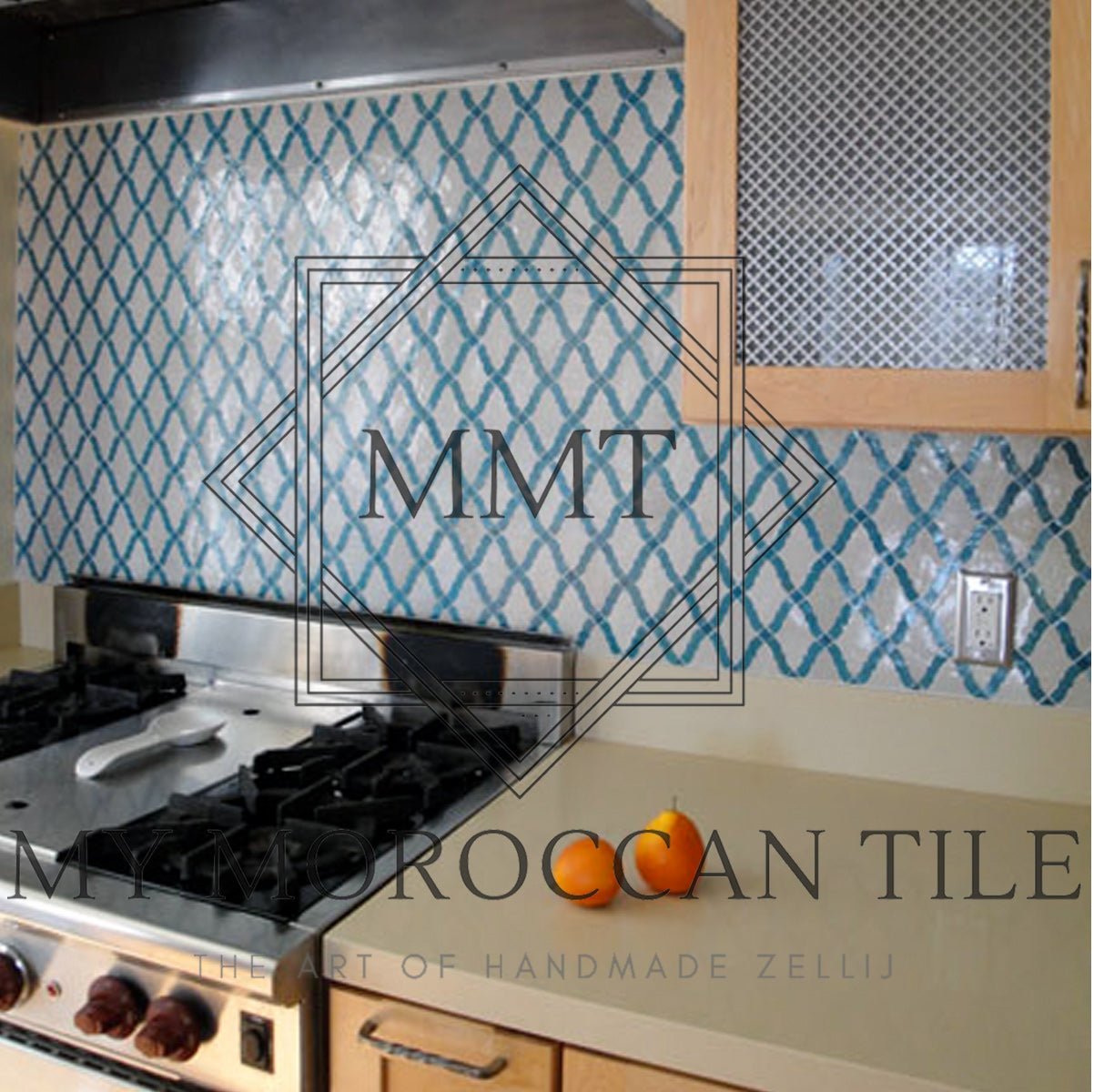Fleur De Lis Mosaic Tile