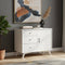 Flynn Accent Cabinet, White