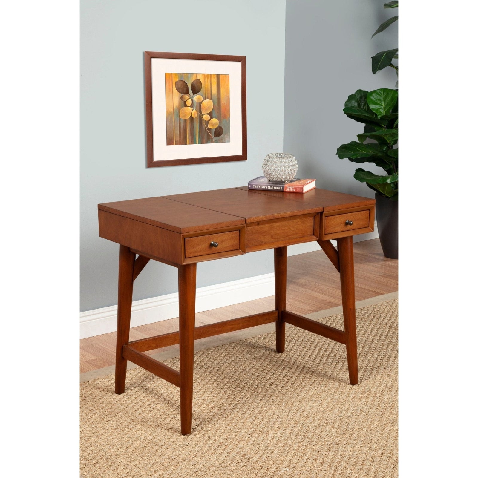 Flynn Bedroom Vanity, Chestnut