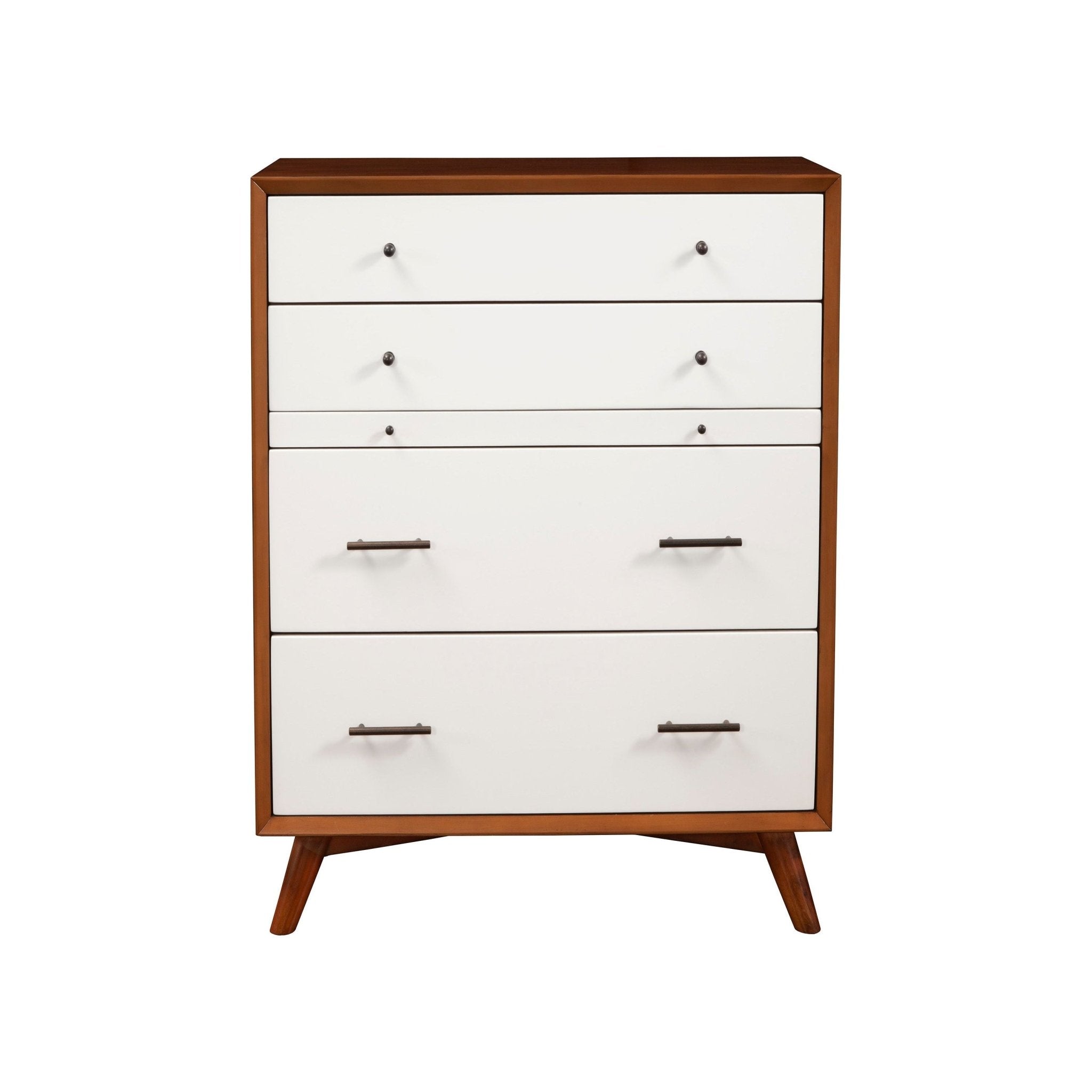 Flynn Chest, Chestnut/White