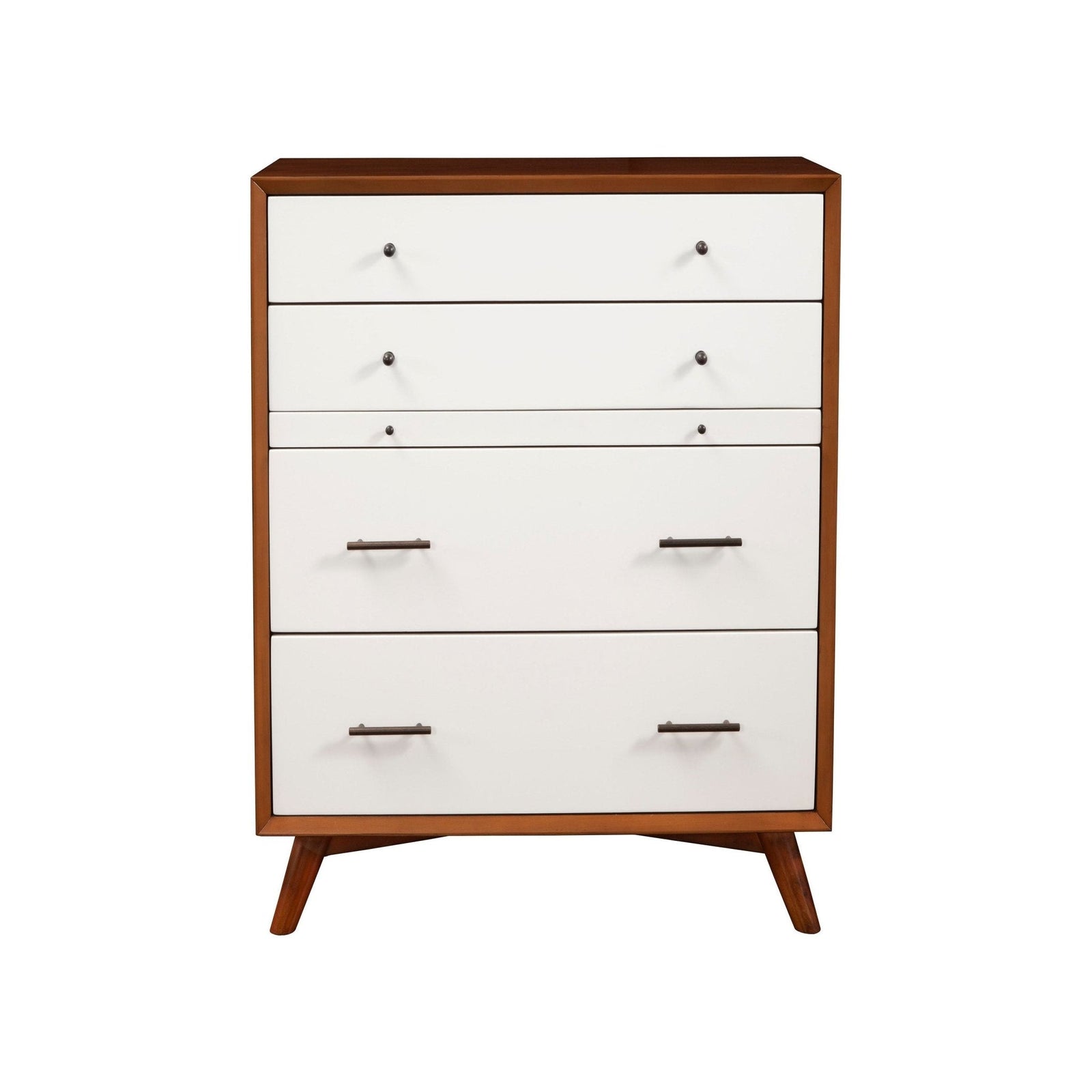 Flynn Chest, Chestnut/White