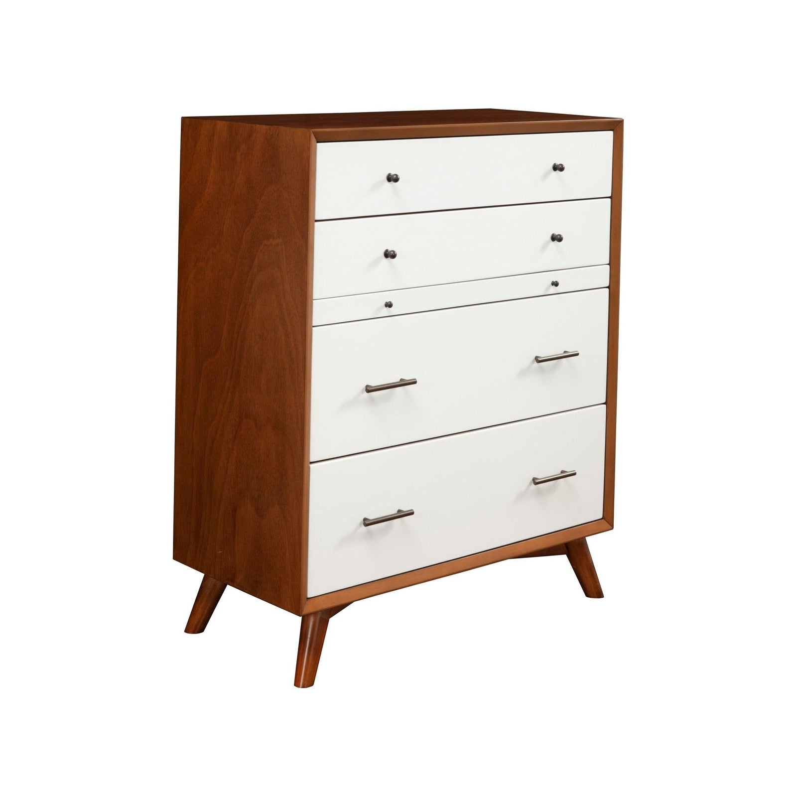 Flynn Chest, Chestnut/White
