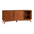 Flynn Large TV Console, Chestnut