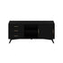 Flynn Large TV Console, Black