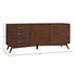 Flynn Large TV Console, Walnut