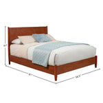 Flynn Platform Bed, Chestnut