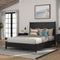 Flynn Platform Bed, Black - Tundra Globe